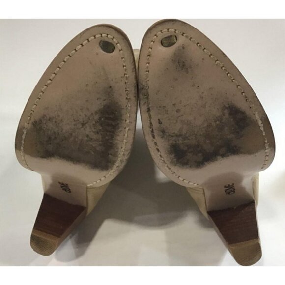 Vintage Acme Cowboy Boots Women's 7.5 M Leather Upper Block Heel 8801 - Picture 5 of 6